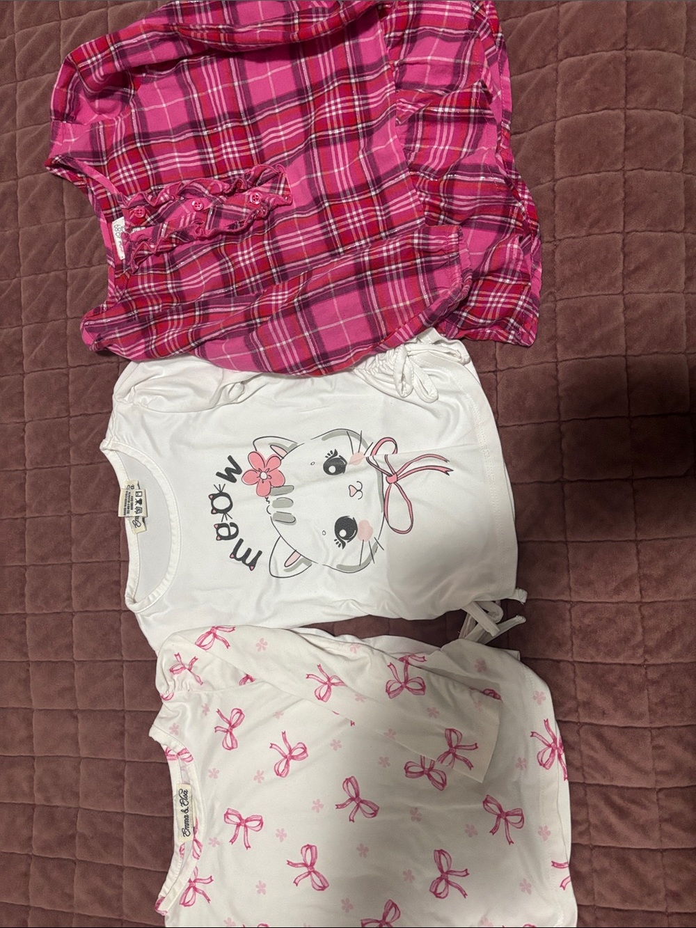 Girls long sleeve shirts